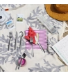 16 pc stainless steel travel cutlery set with polypropylene case