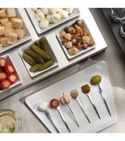 Cucchiaio da aperitivo Happy Hour confezione 40 pezzi » Vendita Online » Pinti Inox