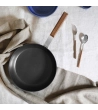 Padelle Sushi in alluminio con rivestimento interno antiaderente manico teak » Vendita Online » Pinti Inox