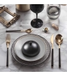 Posate da tavola Sushi Anniversary Gold&Black (24 pezzi) » Vendita Online » Pinti Inox