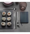 Sushi Pro cutlery with white handle » Online Shop » Pinti Inox