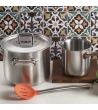 Mestolo brodo acciaio e silicone » Vendita Online » Pinti Inox