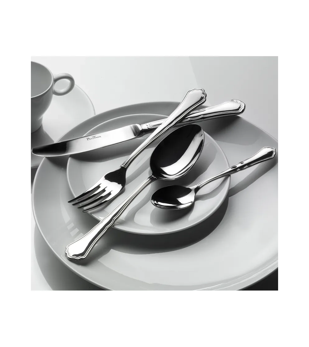 Settecento cutlery with steel handle » Online Shop » Pinti Inox