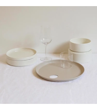 Vassoio O Pinti Home colore burro 28 cm » Vendita Online » Pinti Inox