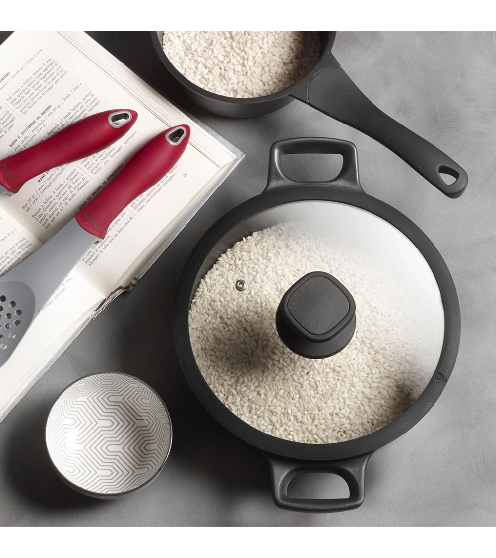 H&H Minibrunch Casseruola 16 Cm Antiaderente, Alluminio, Adatta A Induzione – Cooking Style By Alessandro Borghese - 2