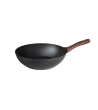 Black&Wood aluminium wok with non-stick coating » Online Shop » Pinti Inox