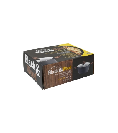 Casseruole Black&Wood in alluminio con rivestimento antiaderente » Vendita Online » Pinti Inox