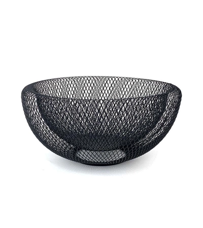 Cesta Caleido in Metallo | Design Moderno per Tavola | Pinti Inox