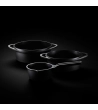 FUSIONI deep casserole with lid - Made of aluminum with internal non-stick coating » Online Shop » Pinti Inox