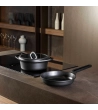 FUSIONI deep casserole with lid - Made of aluminum with internal non-stick coating » Online Shop » Pinti Inox