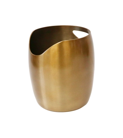 Secchiello Champagne Audrey in Alluminio | Design Marcello Ziliani | Pinti Inox