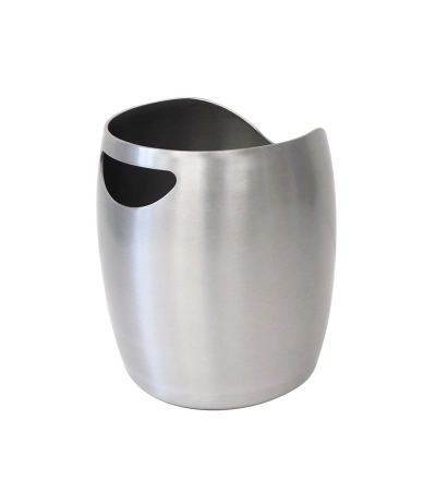 Secchiello Champagne Audrey in Alluminio | Design Marcello Ziliani | Pinti Inox
