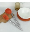 Mestolo brodo acciaio e silicone » Vendita Online » Pinti Inox