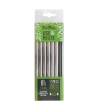 Cannucce corte 16 cm in acciaio con scovolino Use&Reuse 6 pezzi » Vendita Online » Pinti Inox